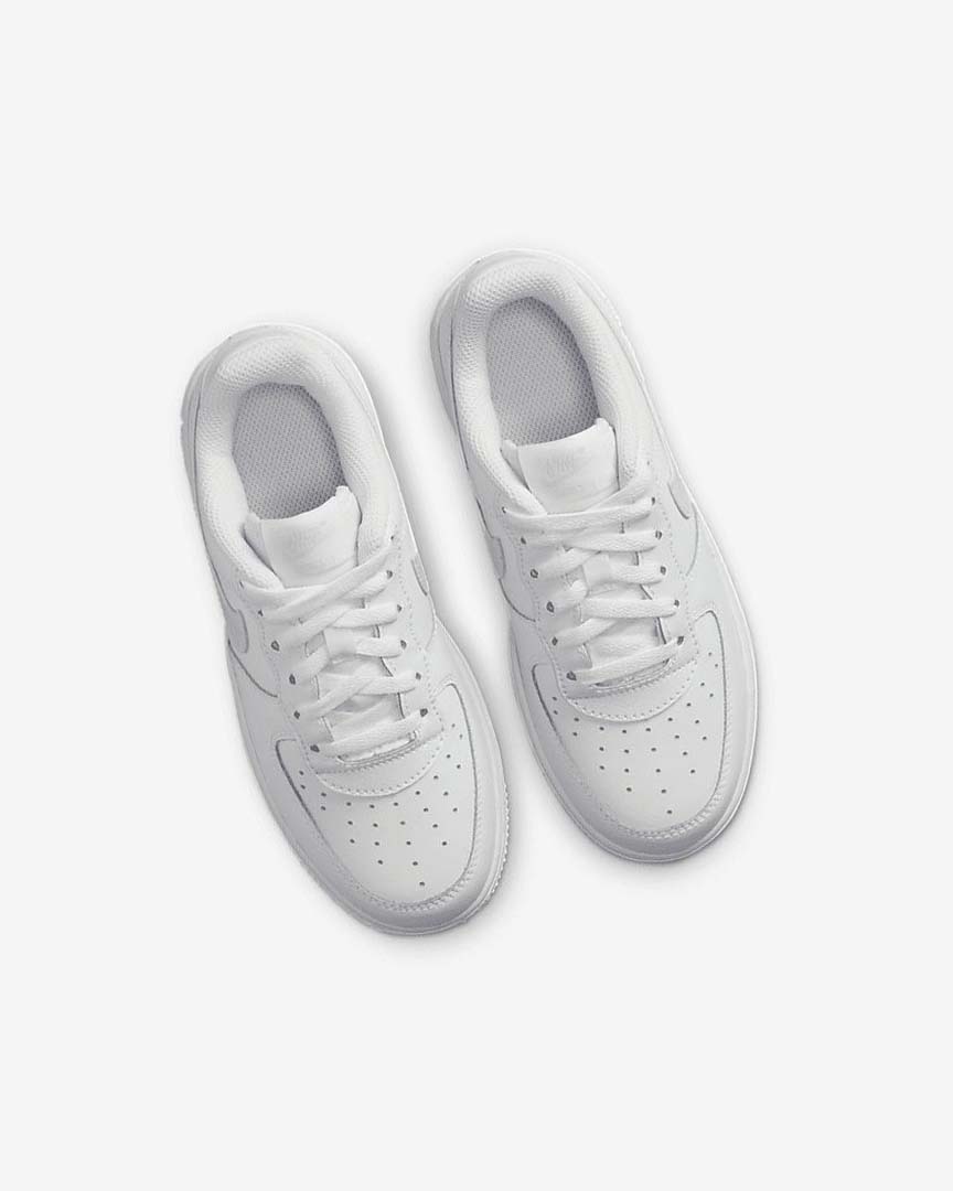 White Boys' Nike Force 1 Shoes | UK2835