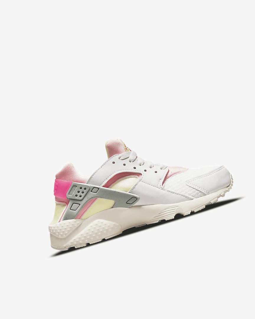 White Boys' Nike Huarache Run Shoes | UK2356