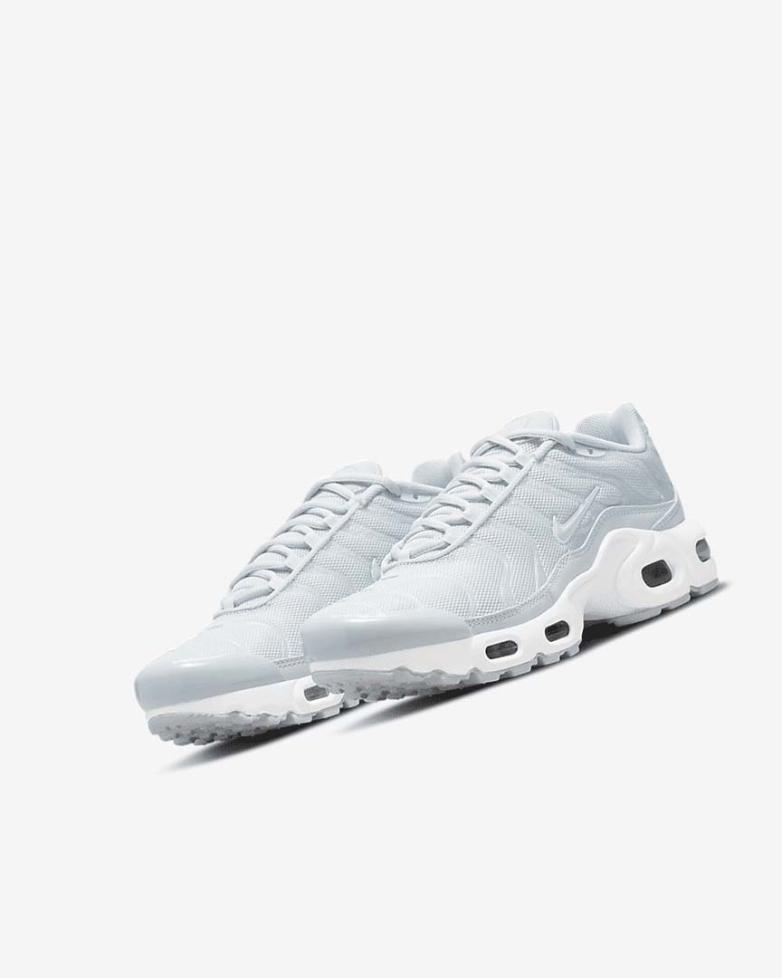 White Girls' Nike Air Max Plus Sneakers | UK2978