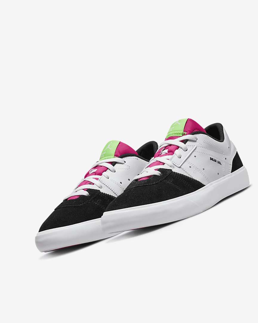 White / Green / Pink / Black Women's Nike Jordan Series .05 Sneakers | UK3075