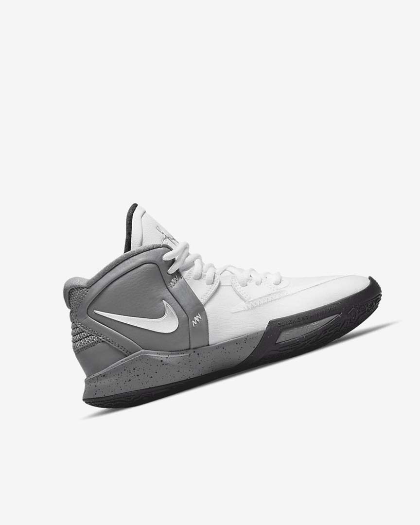 White / Grey / Black Boys' Nike Kyrie Infinity SE Basketball Shoes | UK4901