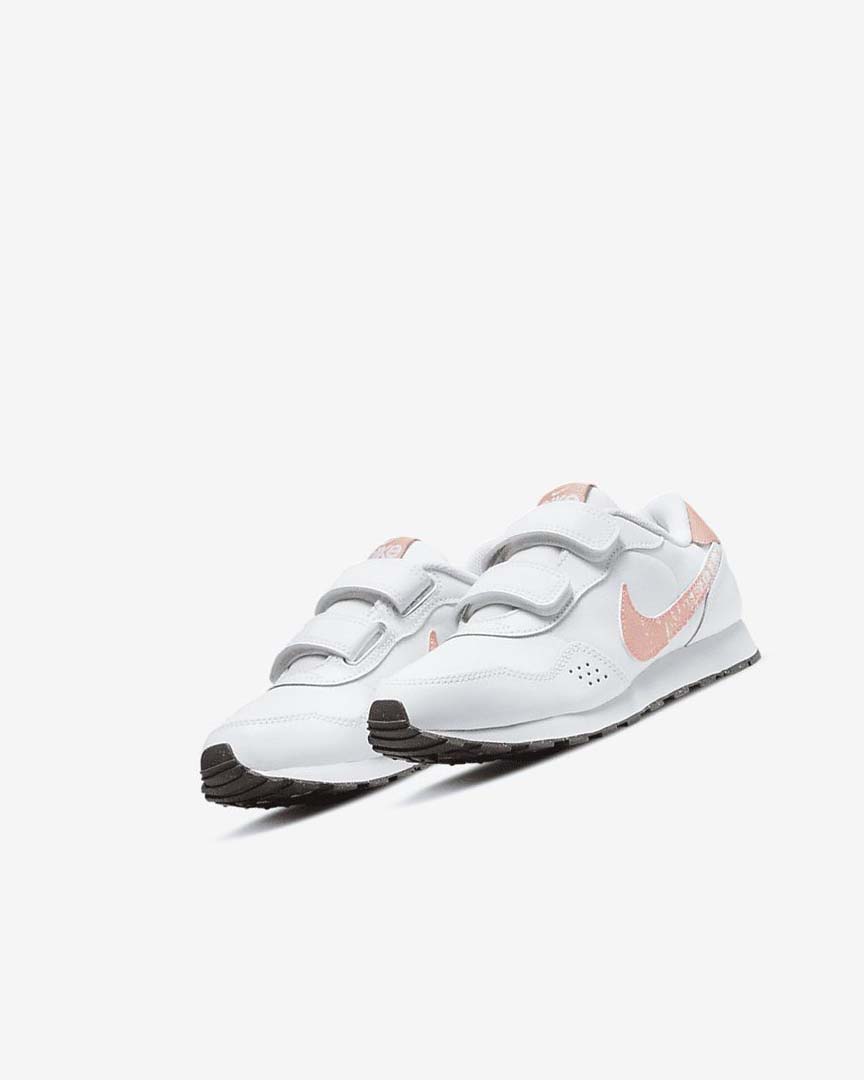 White / Grey / Light Boys' Nike MD Valiant SE Shoes | UK3163