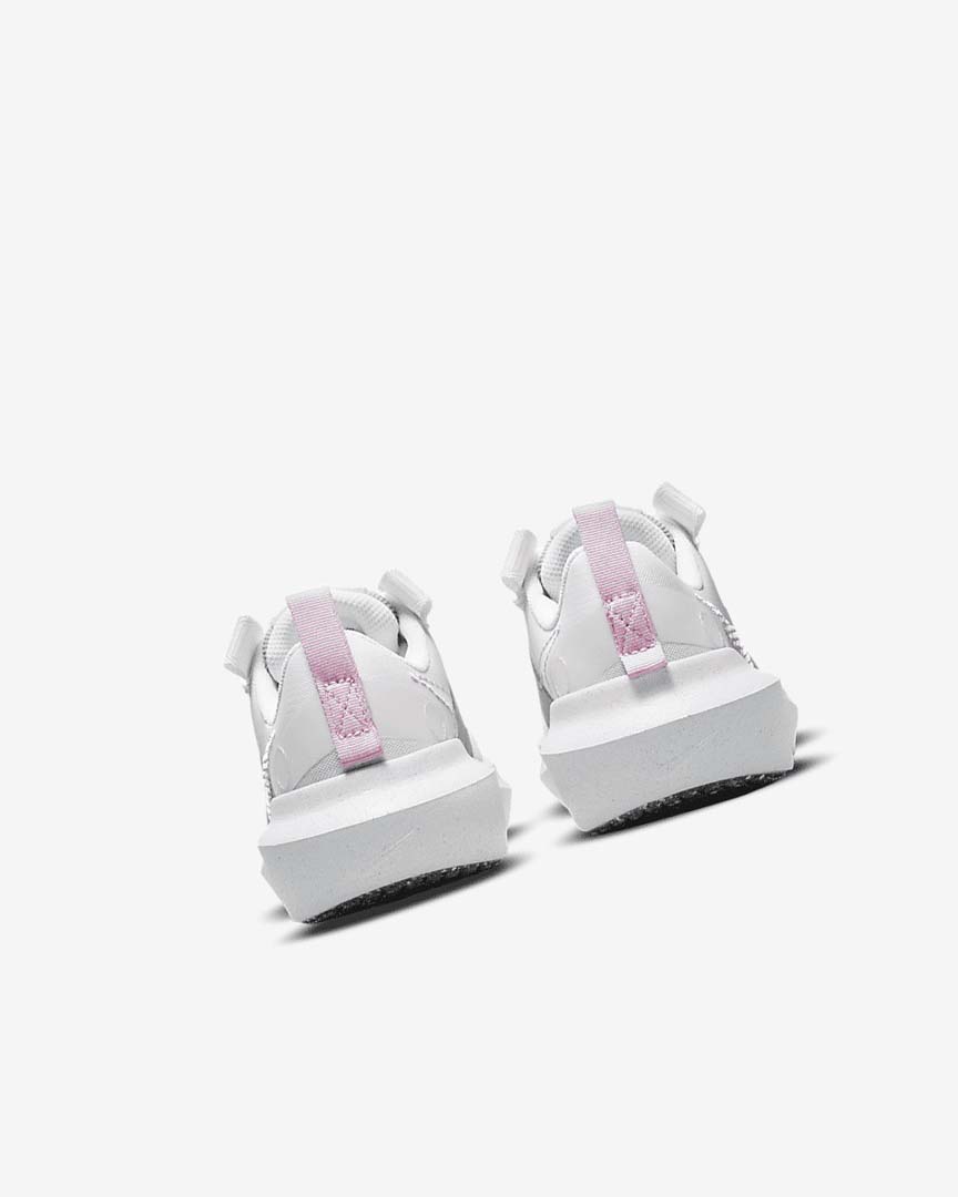 White / Grey / Pink / Purple Girls' Nike Crater Impact Sneakers | UK2395