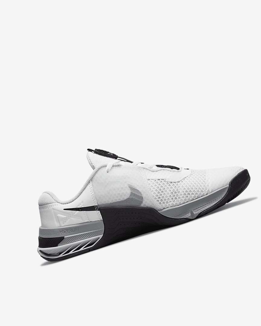 White / Grey / Platinum / Black Women's Nike Metcon 7 Training Shoes | UK2552