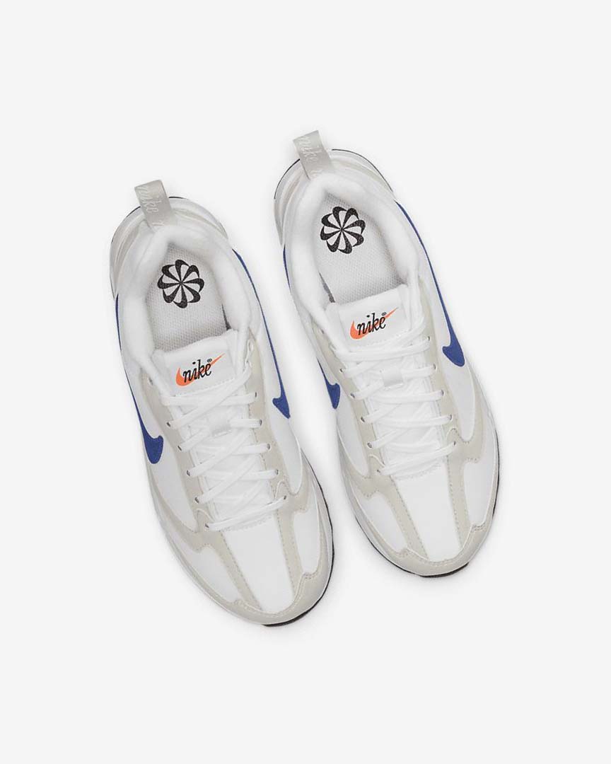 White / Light Beige / Black / Royal Boys' Nike Air Max Dawn Sneakers | UK3154