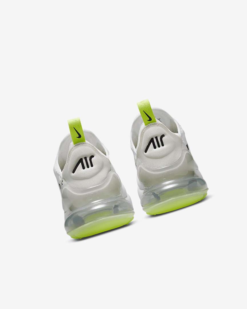 White / Light Beige / Green / Black Women's Nike Air Max 270 Casual Shoes | UK2483