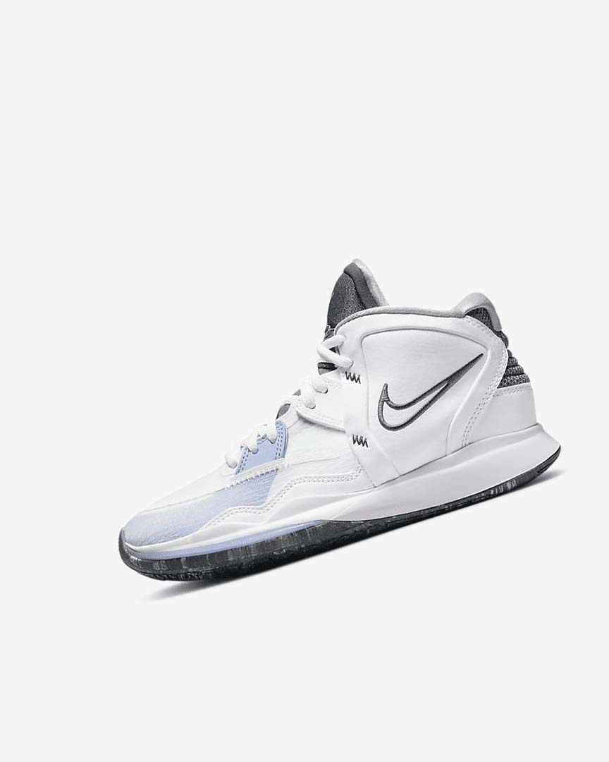 White / Light Blue / Blue / Grey Boys\' Nike Kyrie Infinity Basketball Shoes | UK2713