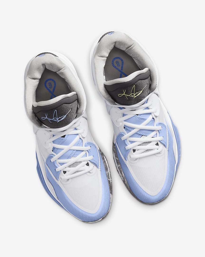 White / Light Blue / Blue / Grey Women's Nike Kyrie Infinity Basketball Shoes | UK5525