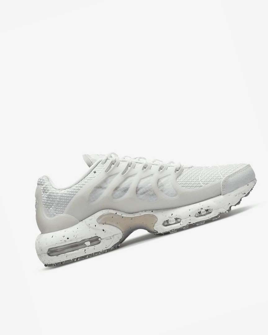 White / Light Men's Nike Air Max Terrascape Plus Casual Shoes | UK5569