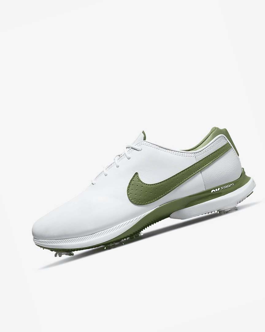 White Men\'s Nike Air Zoom Victory Tour 2 Golf Shoes | UK2938