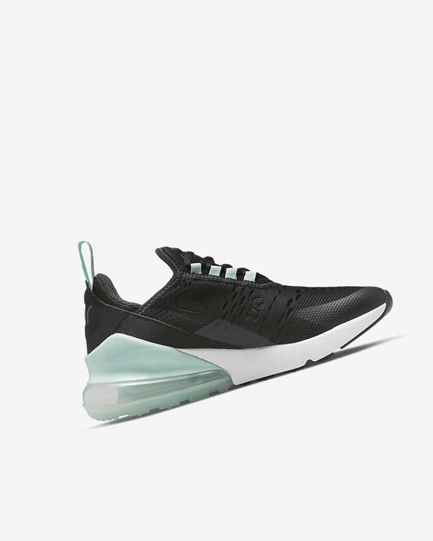 White / Mint / Black Boys' Nike Air Max 270 Casual Shoes | UK3106