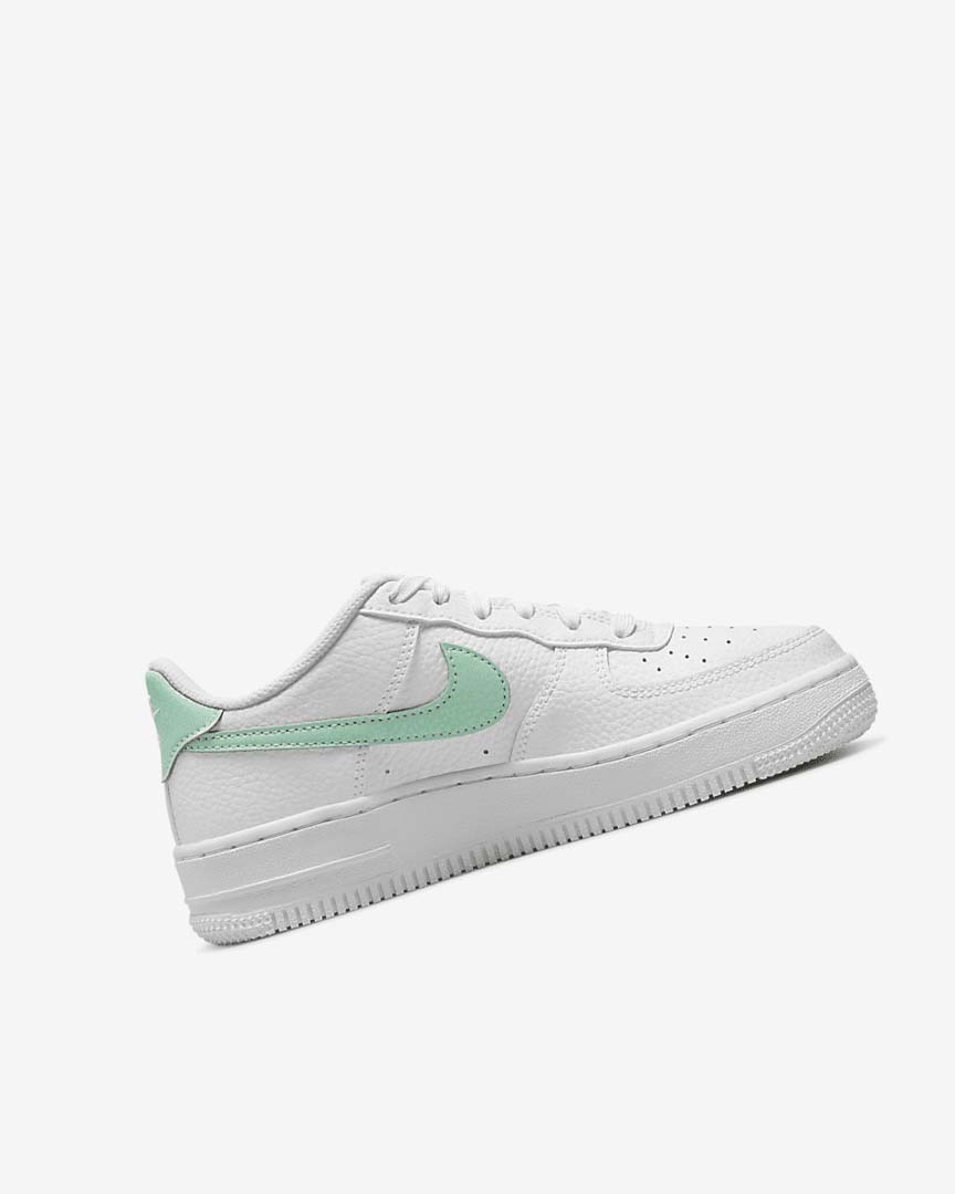 White / Mint Boys' Nike Air Force 1 Sneakers | UK2965