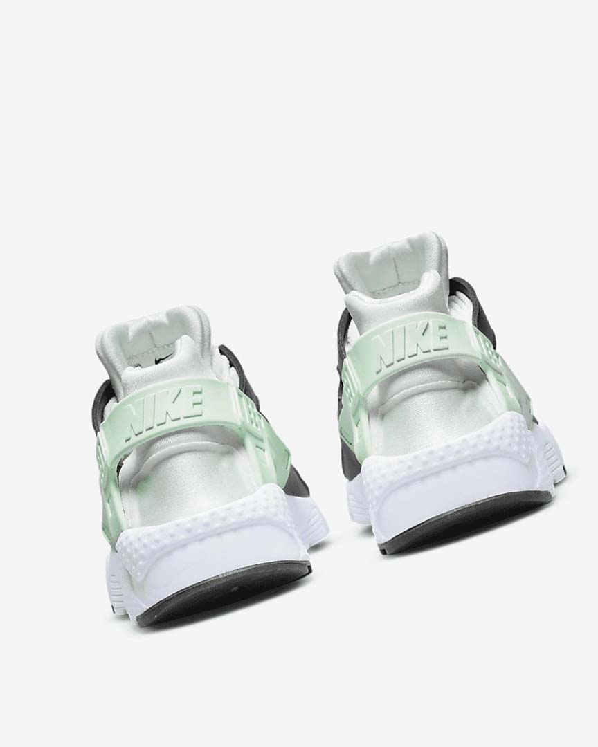 White / Mint Boys' Nike Huarache Run Shoes | UK4997