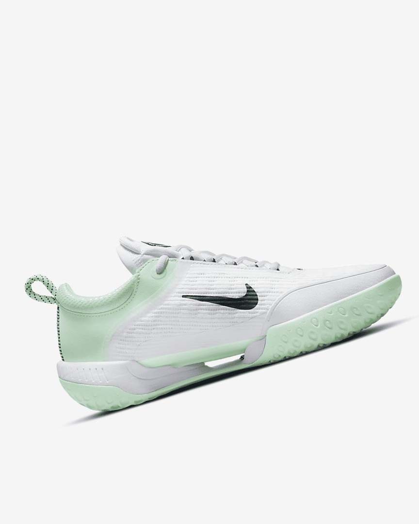 White / Mint / Obsidian Women's Nike Court Zoom NXT Tennis Shoes | UK4557