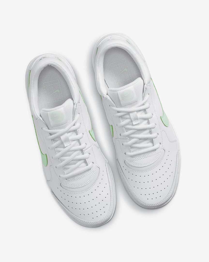 White / Mint Women's Nike Court Zoom Lite 3 Tennis Shoes | UK3068