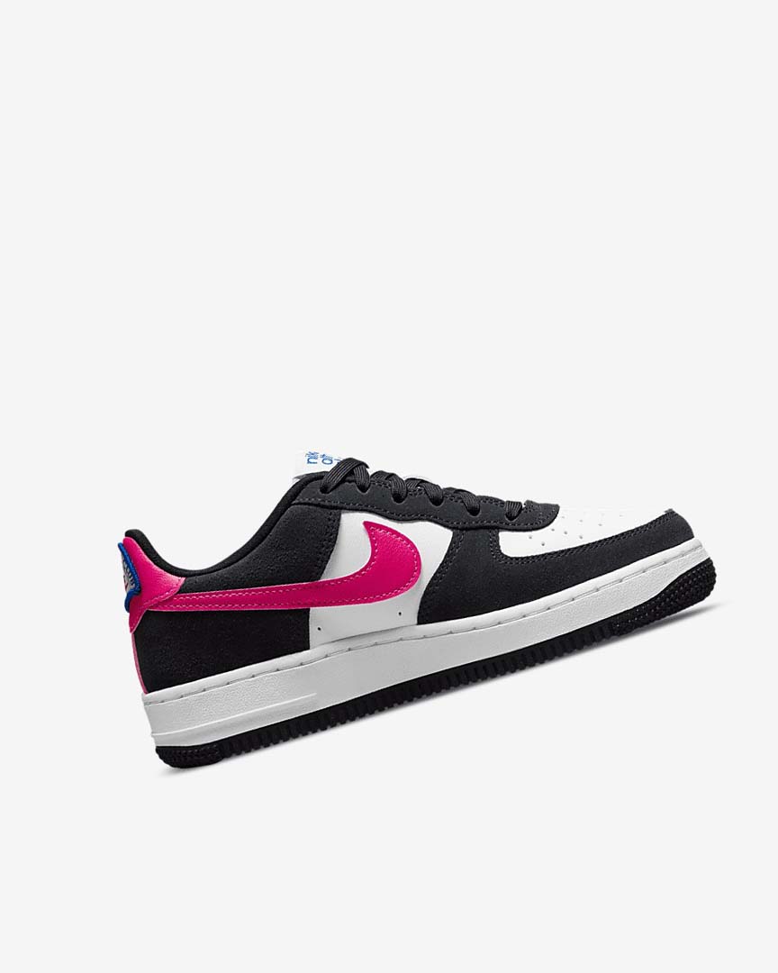 White / Pink Girls' Nike Air Force 1 LV8 Sneakers | UK1151