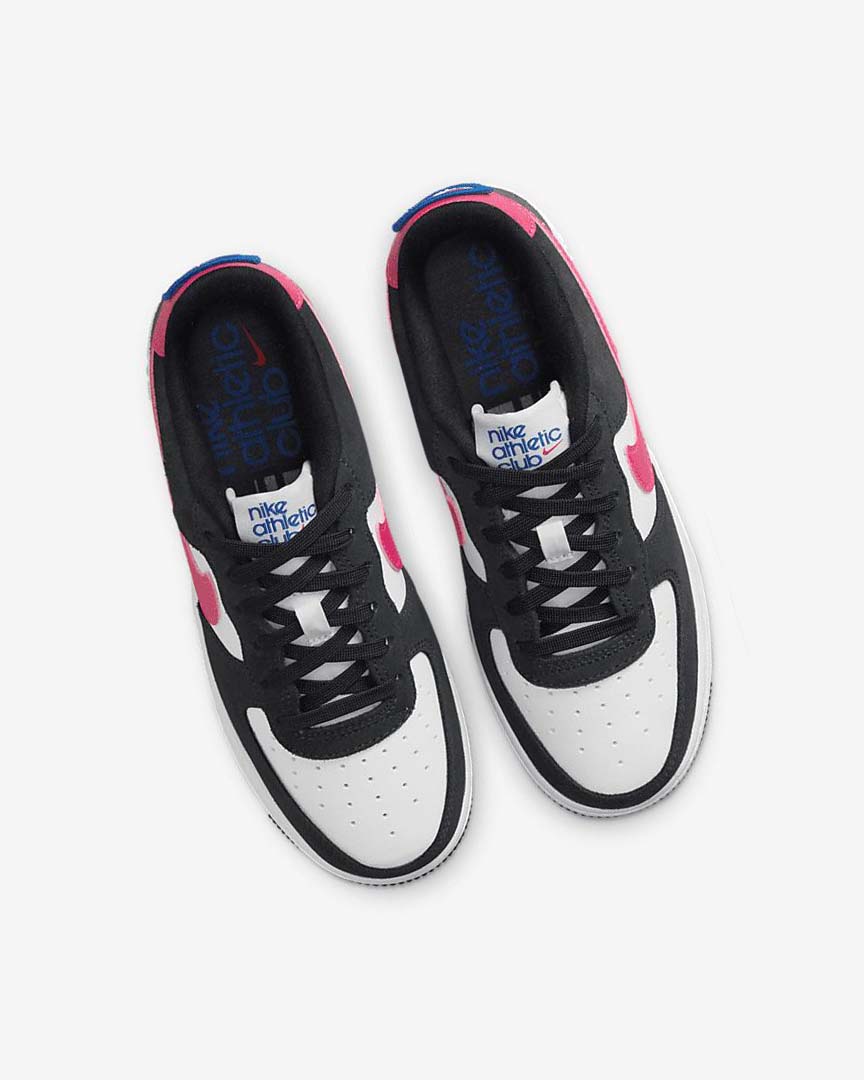 White / Pink Girls' Nike Air Force 1 LV8 Sneakers | UK1151