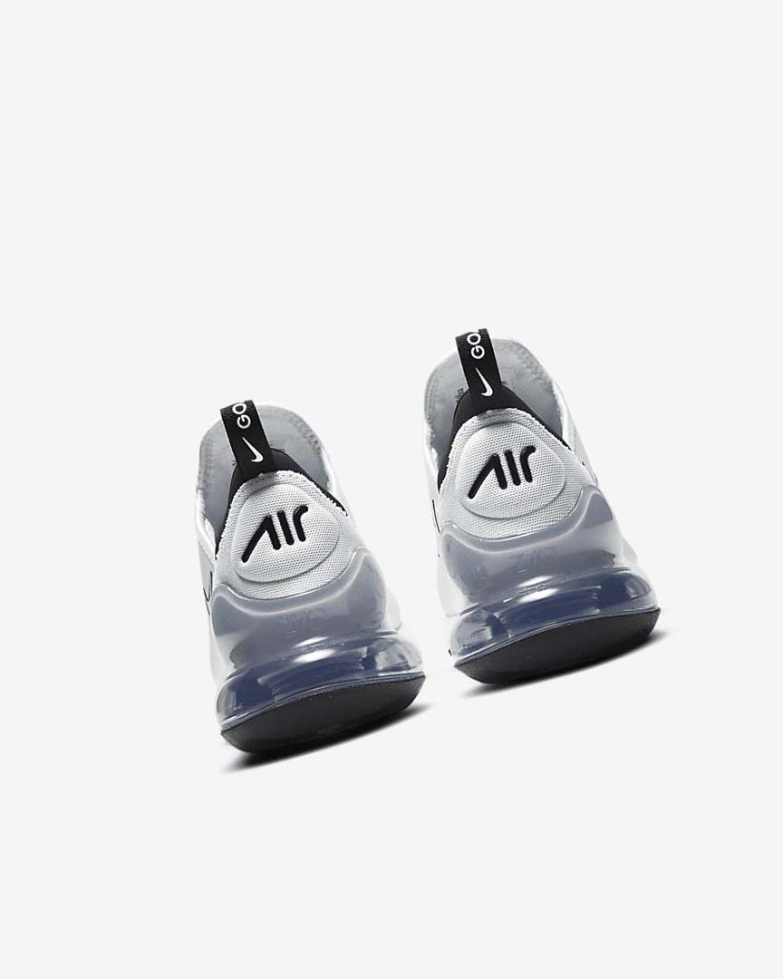 White / Platinum / Black Women's Nike Air Max 270 G Golf Shoes | UK4991