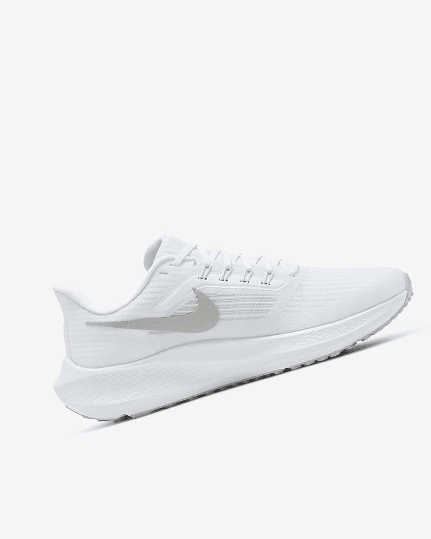 White / Platinum / Grey / Metal Silver Women's Nike Air Zoom Pegasus 39 Running Shoes | UK5458