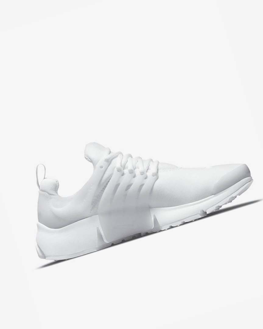 White / Platinum Men's Nike Air Presto Sneakers | UK5431