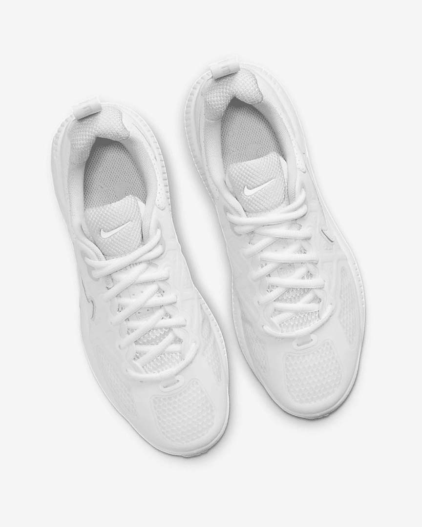 White / Platinum / White Women's Nike Air Max Genome Casual Shoes | UK5233