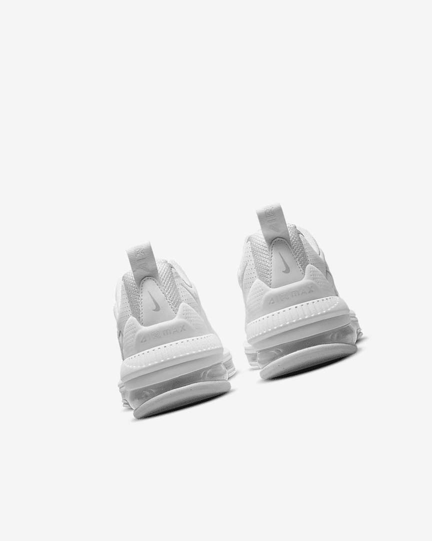 White / Platinum / White Women's Nike Air Max Genome Casual Shoes | UK5233