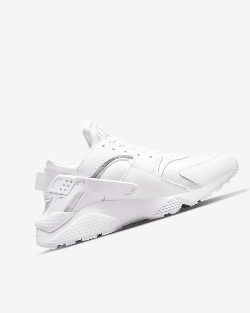 White / Platinum Women's Nike Air Huarache Sneakers | UK2771