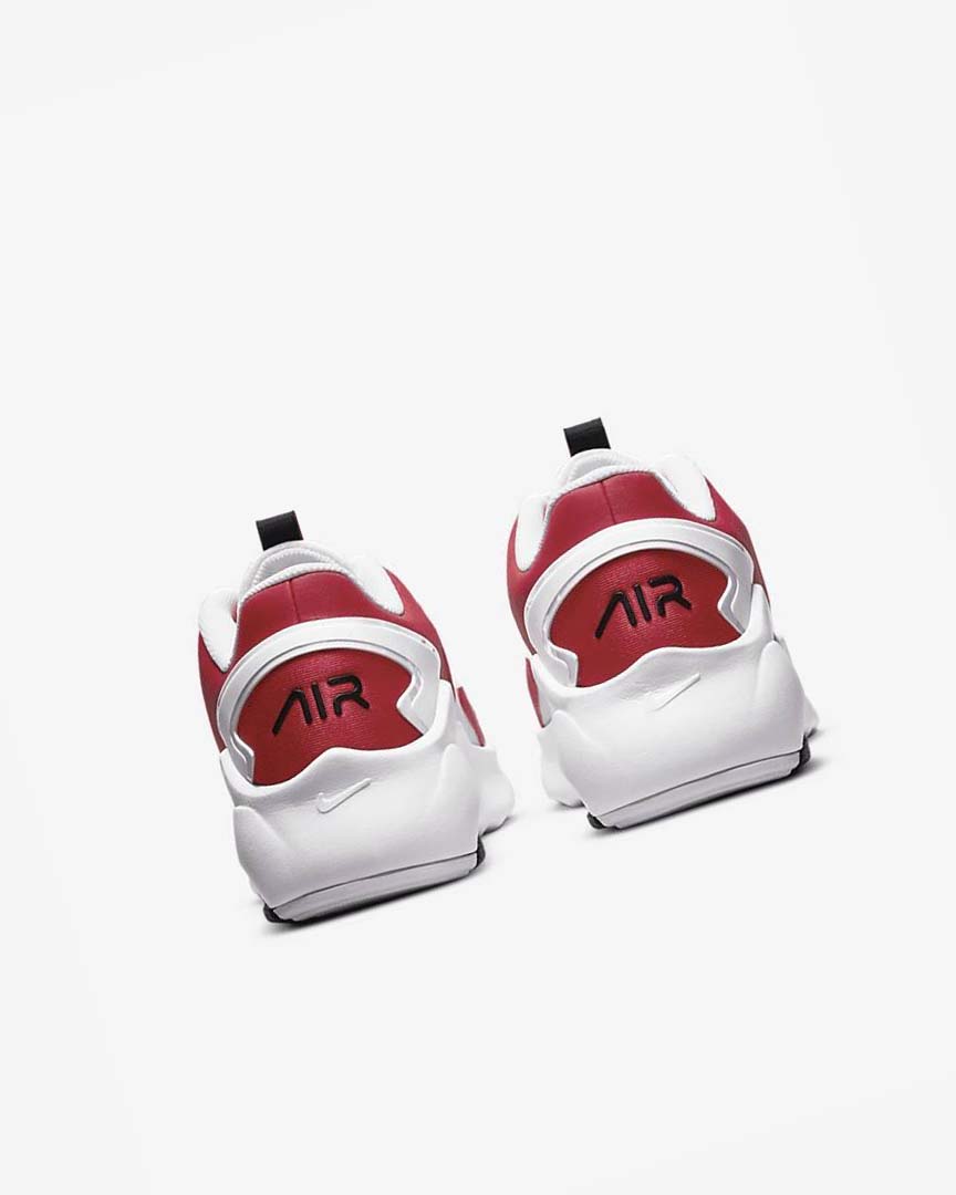 White / Red / Black Men's Nike Air Max Bolt Sneakers | UK1183