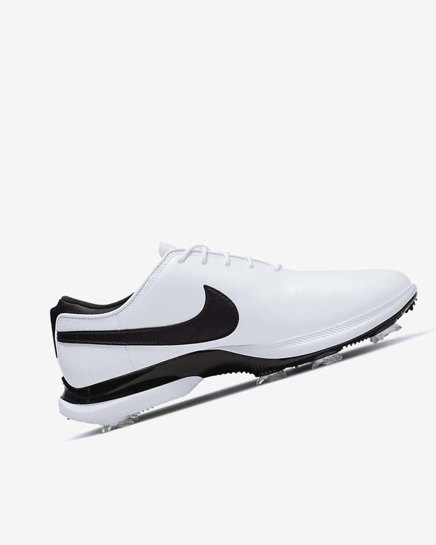 White / White / Black Women's Nike Air Zoom Victory Tour 2 Golf Shoes | UK5367