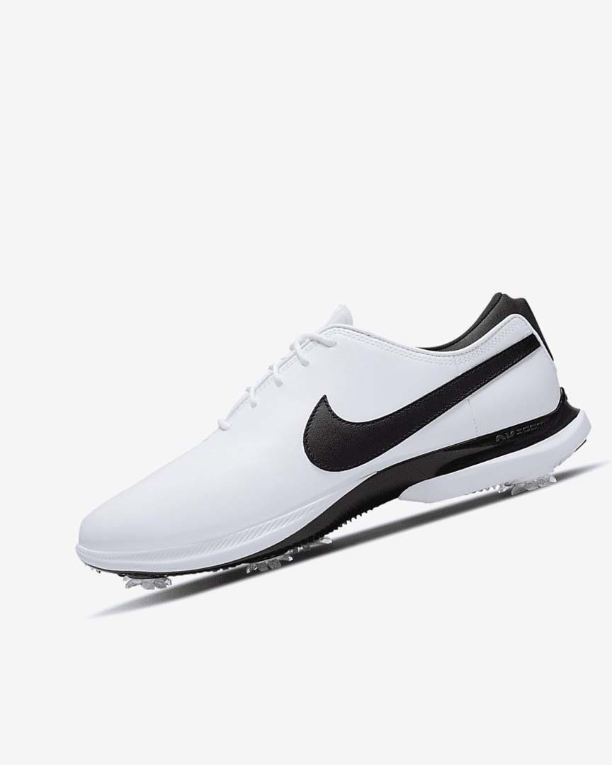 White / White / Black Women\'s Nike Air Zoom Victory Tour 2 Golf Shoes | UK5367