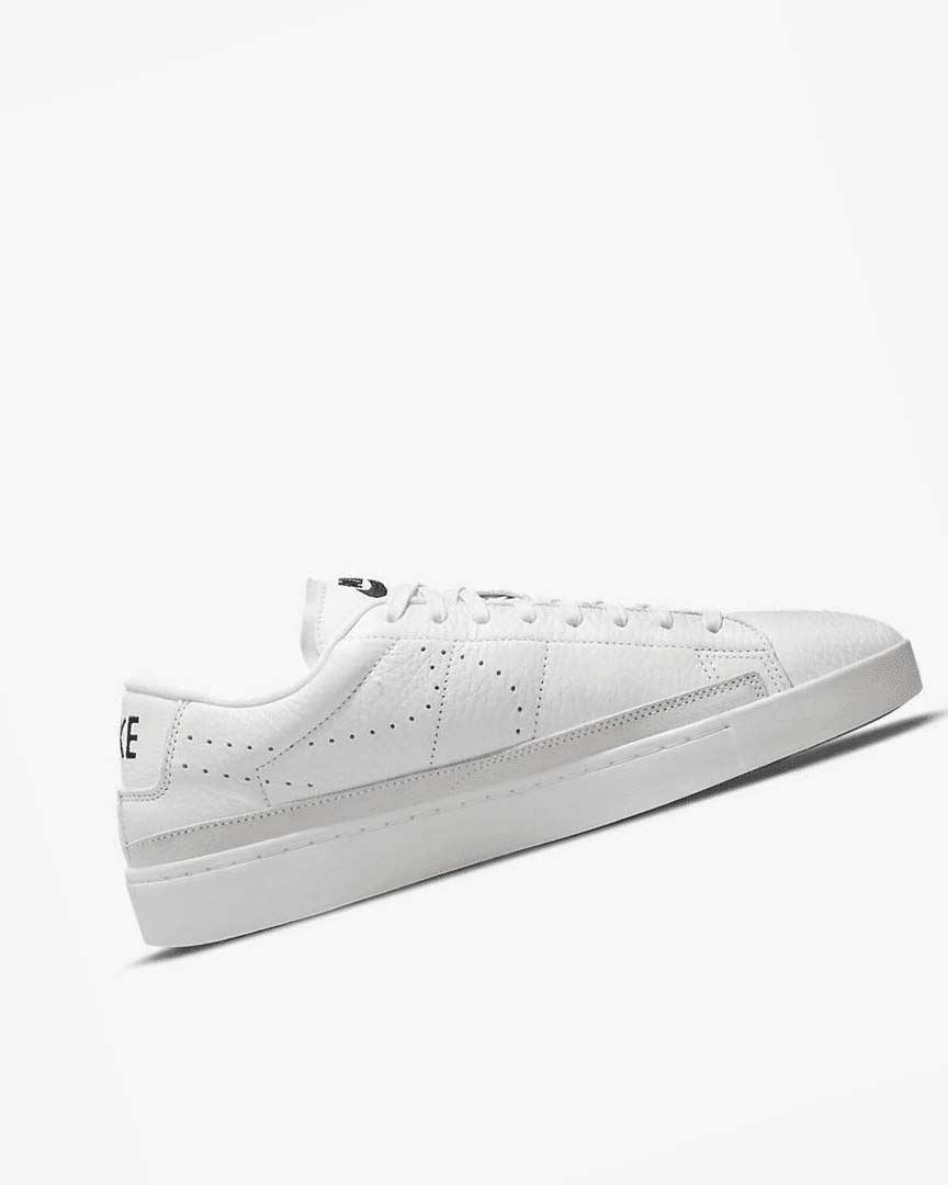 White / White / Light Brown / Black Men's Nike Blazer Low X Sneakers | UK4925