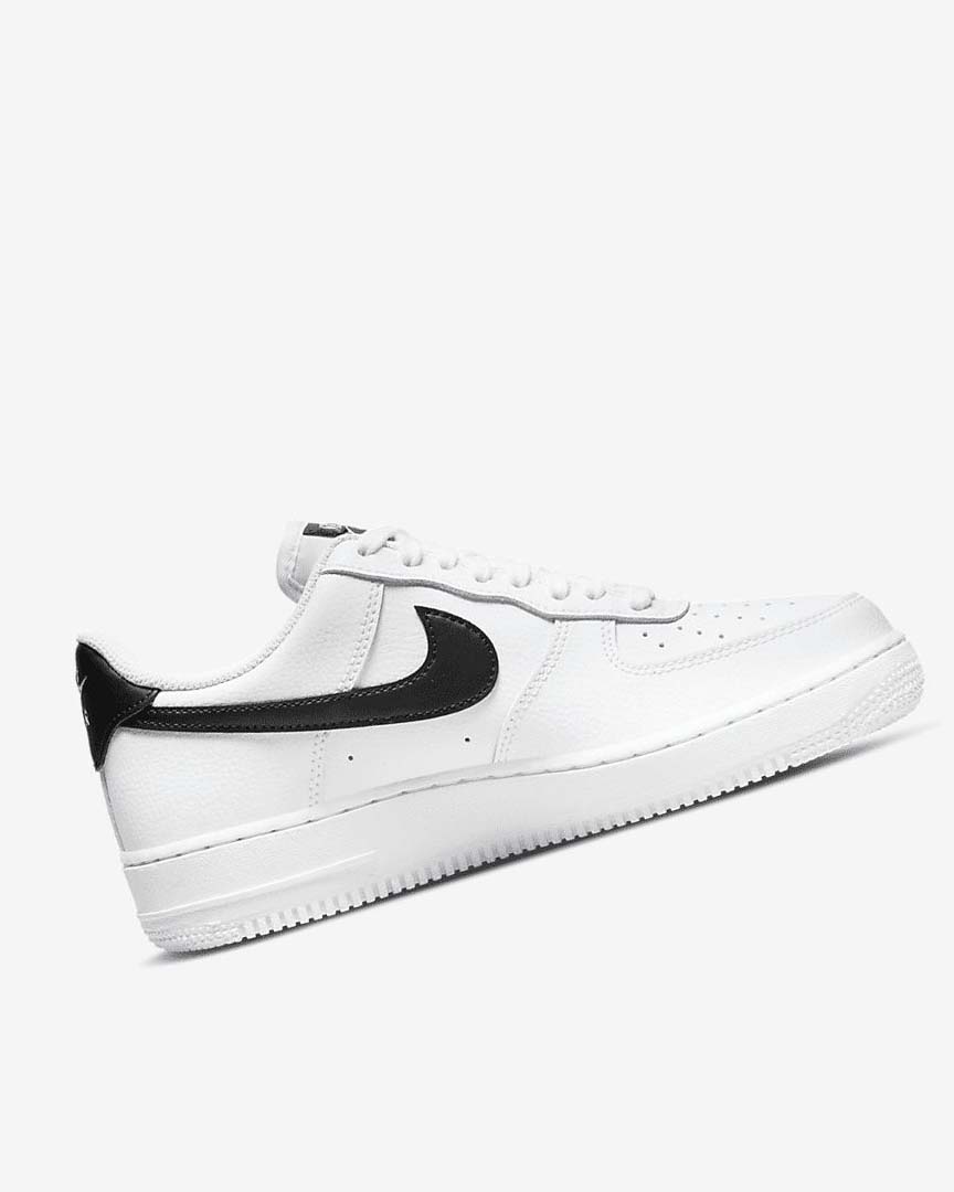 White / White / White / Black Women's Nike Air Force 1 '07 Sneakers | UK2935