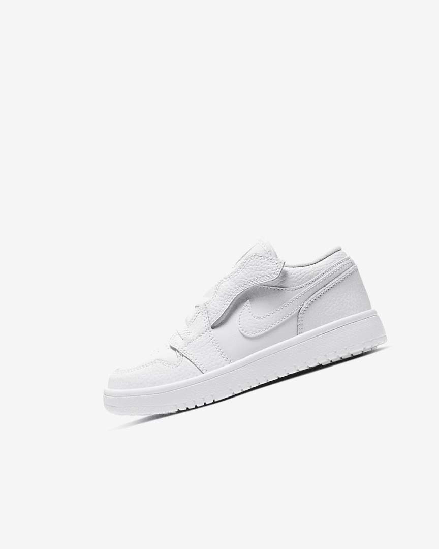 White / White / White Boys\' Nike Jordan 1 Low Alt Shoes | UK5121