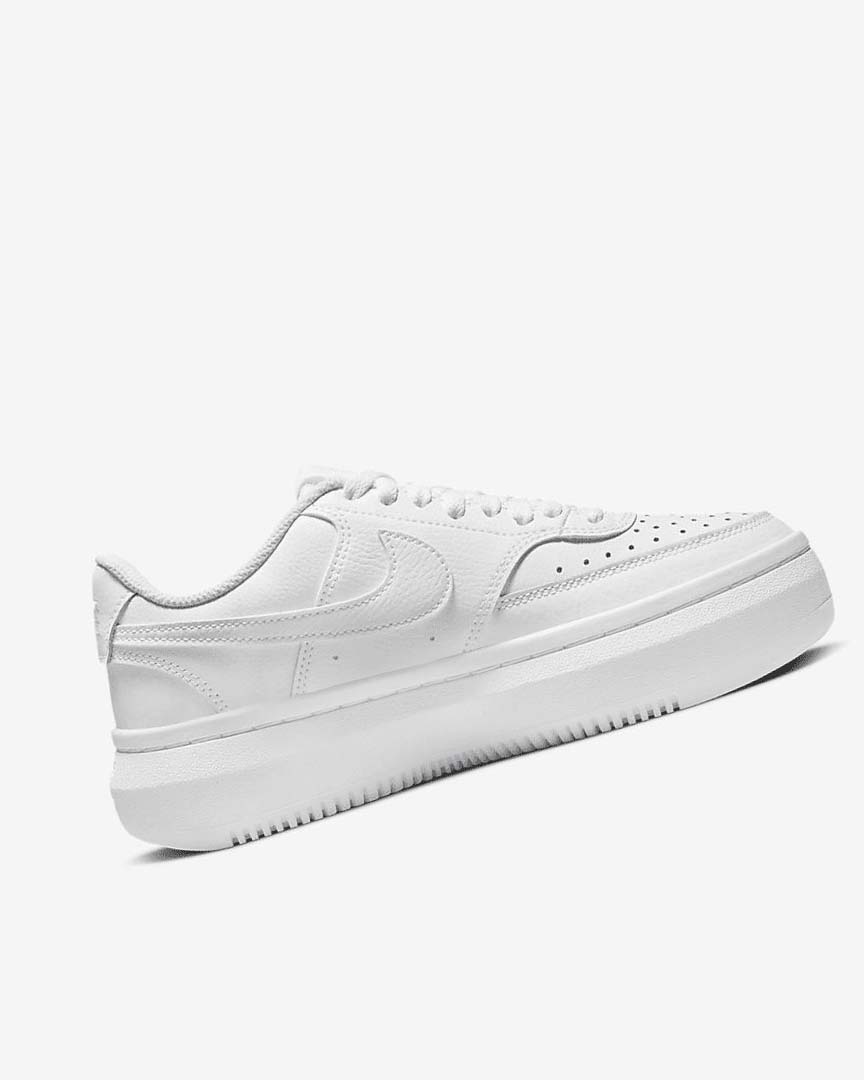 White / White / White Women's Nike Court Vision Alta Sneakers | UK2524