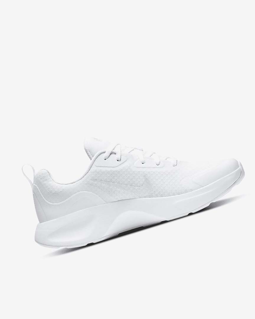 White / White / White Women's Nike Wearallday Sneakers | UK2677