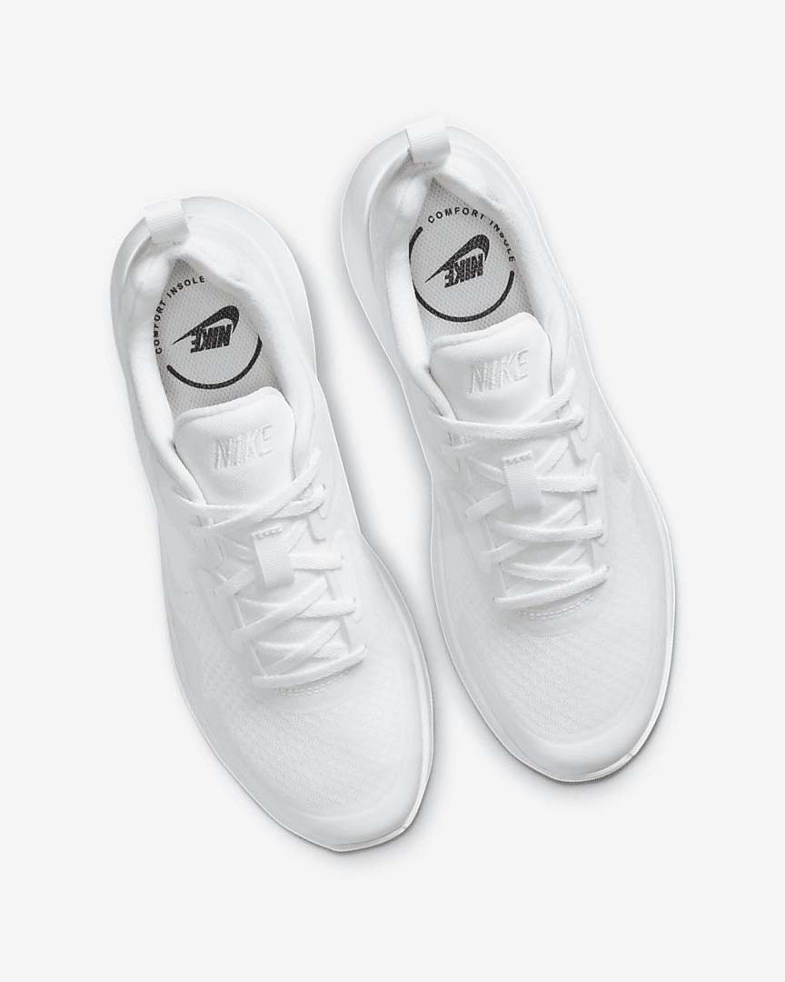 White / White / White Women's Nike Wearallday Sneakers | UK2677