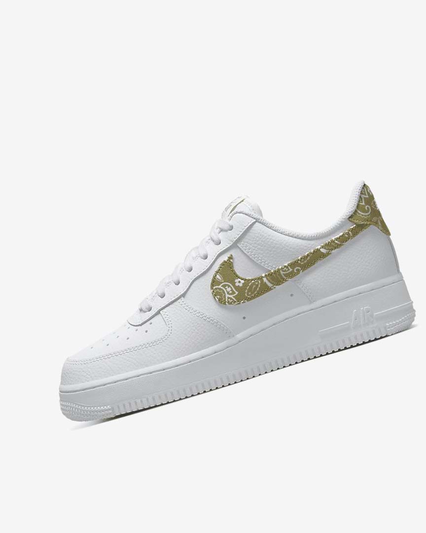 White / White Women\'s Nike Air Force 1 \'07 Sneakers | UK3206